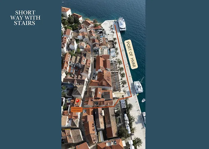 Fingerprint 5 Min From Center & Apartman Hvar Town