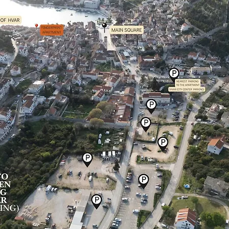 Fingerprint 5 Min From Center & * Hvar Town